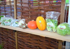 Bio-producten op de stand van Gemusegarten...